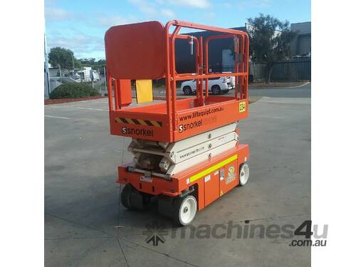 caption LIFT EQUIPT - Snorkel 19ft Scissor Lift