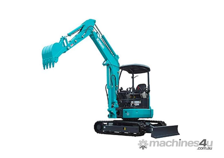 caption MINI EXCAVATORS SK35SR-6