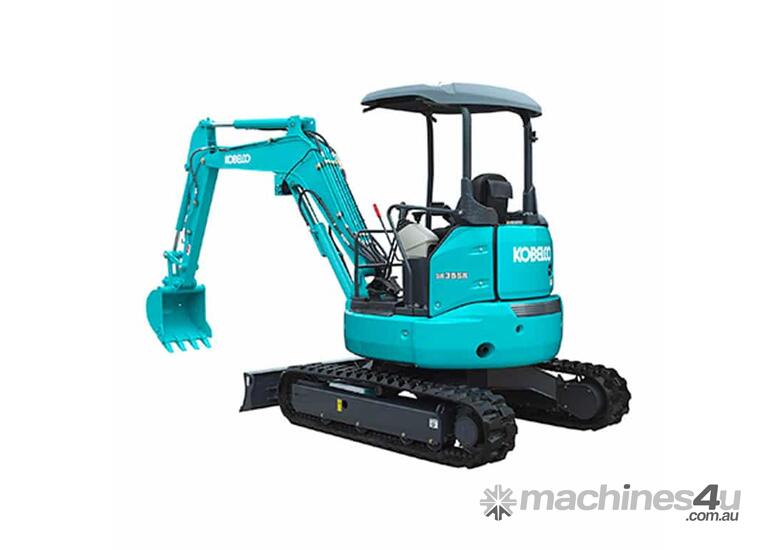 caption MINI EXCAVATORS SK35SR-6