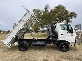 Isuzu NPS300 4x4 Single Cab Tipper with Hiab Crane Truck. Ex Govt. - picture1' - Click to enlarge