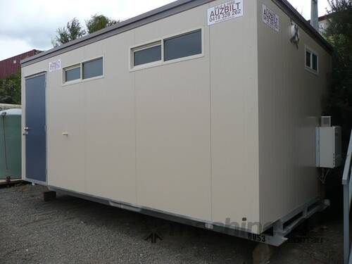 caption Auzbilt Portable Toilets: 6m x 3m, For Sale