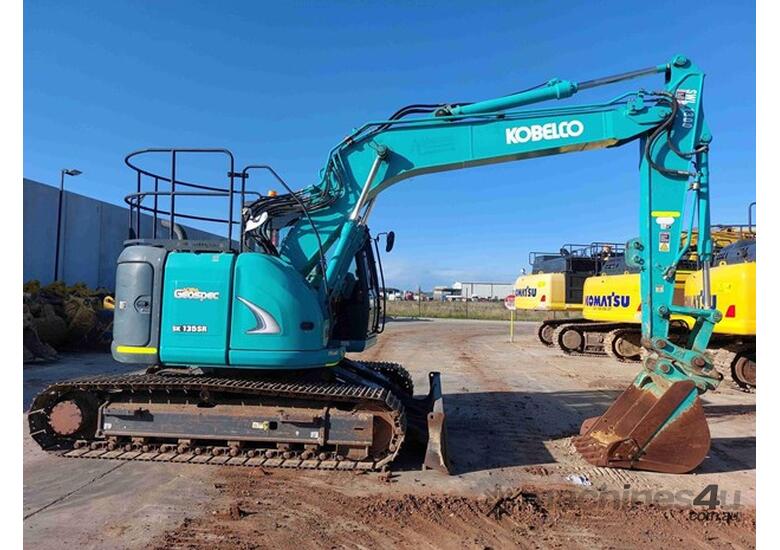 caption 2011 KOBELCO SK135SR Excavator