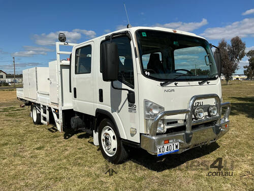 Isuzu NQR450 4x2 Traytop Service Body Truck.