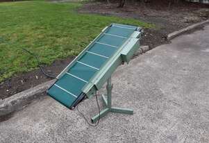 Slatted Belt Incline Conveyor 0.92m Long