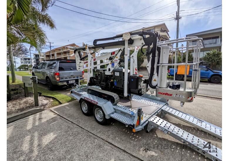 caption Used 2023 model 1575 LBP - 15m Hybrid Spider Lift