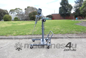 Heavy-duty Industrial Variable-Drive Mixer with Adjustable Height *