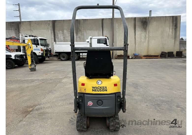 caption Used Wacker Neuson 803 Mini Excavator