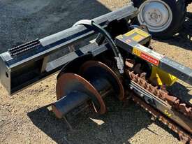 1x Skid Steer Trencher Attachment - picture0' - Click to enlarge