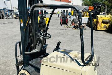 Crown forklift 3 wheel sideshift 6.3m lift