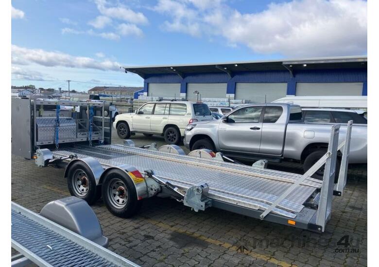 caption 2015 Nevco Ezy Approach Tandem Axle Car Trailer