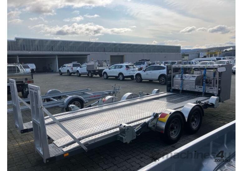 caption 2015 Nevco Ezy Approach Tandem Axle Car Trailer