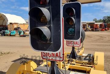 2x Portable Traffic Lights - To Be Sold Together