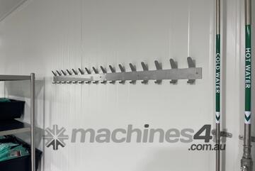 Custom Stainless Steel Coat Rack | 16 Coats | Hygienic & Durable Design