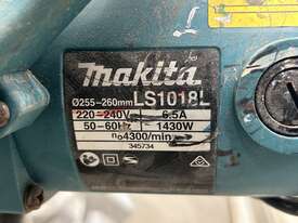 Makita LS1018L Slide Compound Mitre Saw - picture0' - Click to enlarge