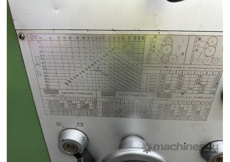 caption LATHE - HMT NH26