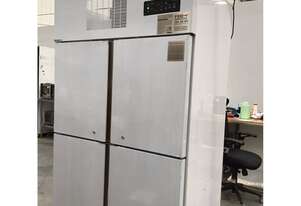 SUC1000 TROPICAL Thermaster 4 x Half door SS Fridge