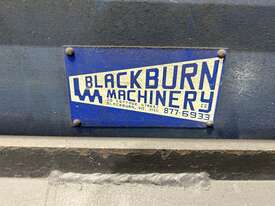 Blackburn Machinery Sheet Metal Guillotine - picture1' - Click to enlarge