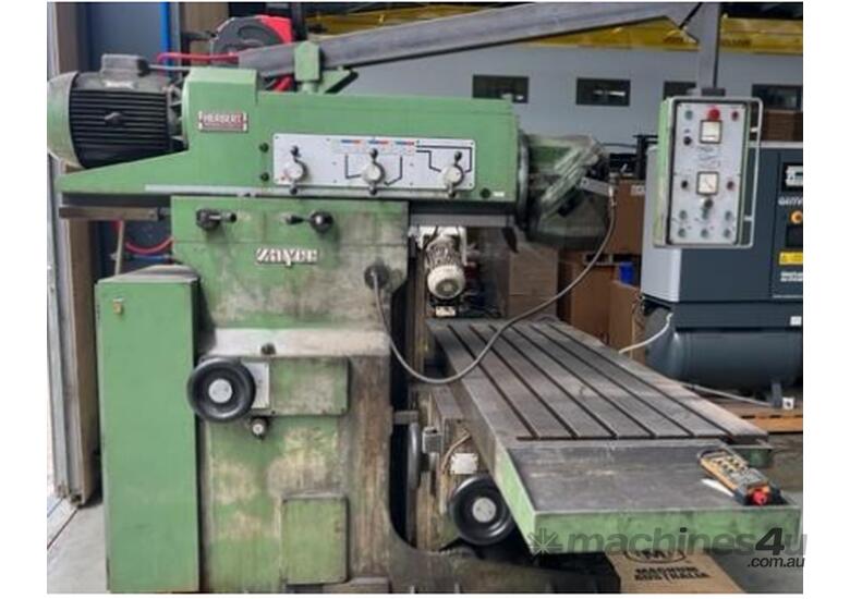 caption Zayer Milling Machine 66BM – High-Performance, Excellent Condition, Great Value!