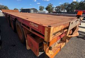 Trailer Drop Deck Southern Cross 2013 Tri Springs Lead Twist Locks 45ft 1TOC897 SN1729