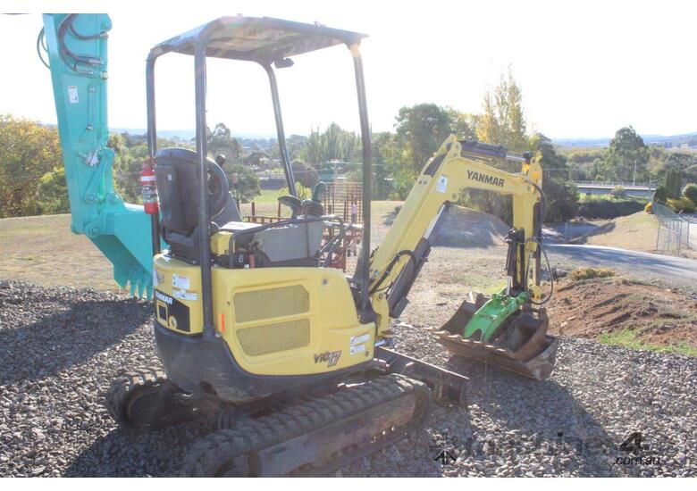 caption Yanmar VIO17 Mini Excavator
