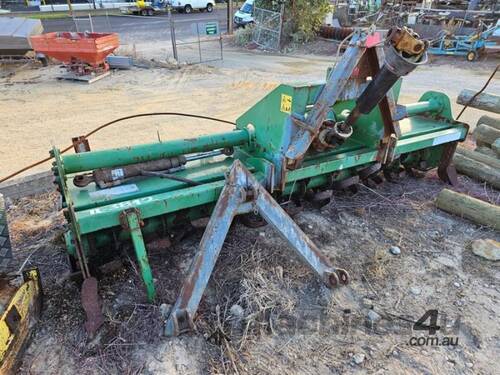 caption Wecan 3PL Rotary Hoe - 3050mm Wide