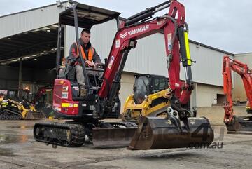 2022 YANMAR VIO17 1.7T EXCAVATOR (M919) WITH HITCH, BUCKETS AND LOW 1163 HOURS