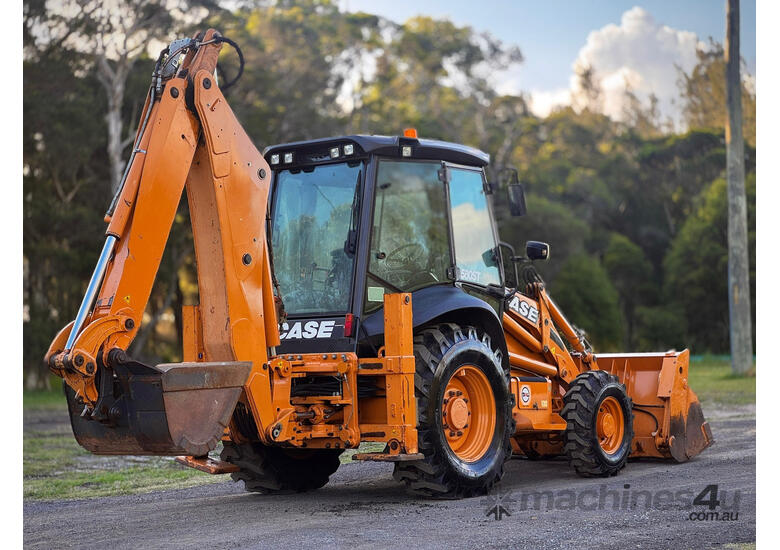 caption CASE 580 Backhoe Backhoe Loader Loader