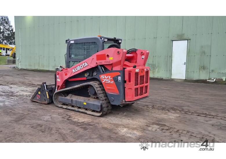 2018 Kubota SVL75-2 Rubber Tracked Skid Steer