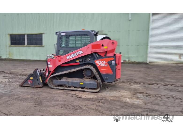2018 Kubota SVL75-2 Rubber Tracked Skid Steer