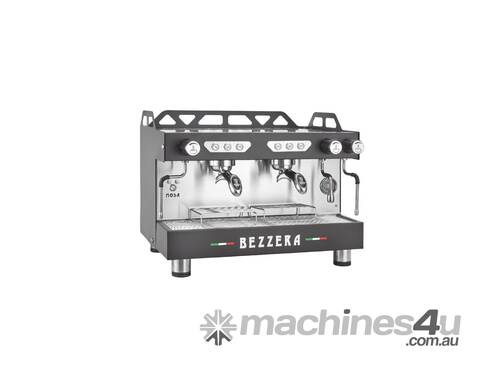 Bezzera Moda De 2 Group Espresso Machine Black Modade2B