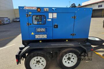 17.6kVA DIESEL GENERATOR TRAILER MOUNTED   17.6kVA DIESEL GENERATOR TRAILER MOUNTED