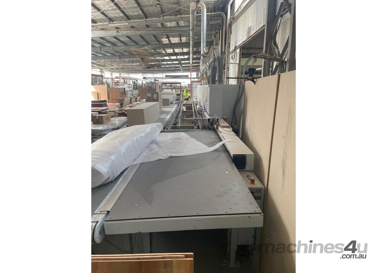 homag edgebander return LIGMATECH ZHR 05 L 075 Automated Return Conveyor System – 2005 by HOMAG 