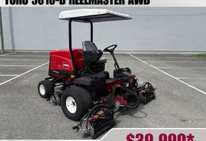 Toro 5610 Reelsmaster, Turbo diesel engine, hydraulic power
