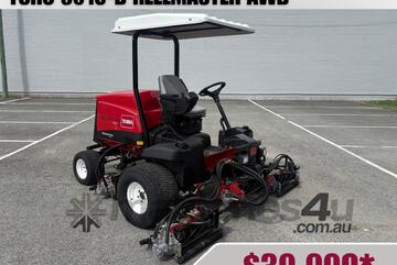Toro 5610 Reelsmaster, Turbo diesel engine, hydraulic power