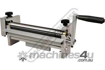 SRG-12 Manual Sheet Metal Curving Rolls-Bench Mount 305 x 1mm Mild Steel Capacity Includes Wiring Gr