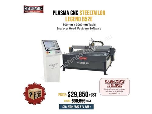 STEELTAILOR CNC PLASMA - NEW STOCK - Engraving Function Included