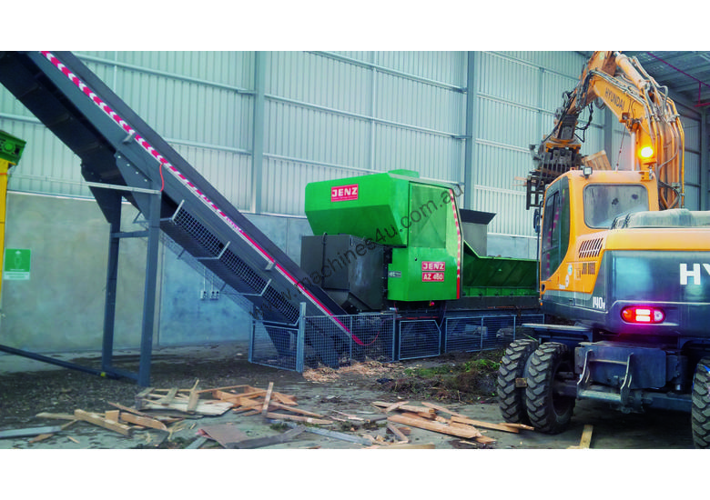 caption Jenz Biomass Processor AZ 460 E