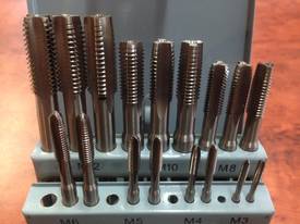 Run out Sale - Discounted Tapping Set 17pc M3-M12 - picture0' - Click to enlarge