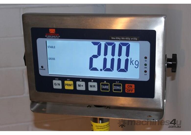Click to view full size photos Bench scale: Waterproof - Up to 30kg -