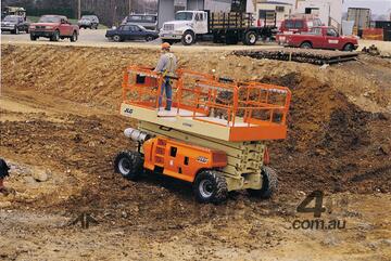 RT4394 Engine Powered Scissor Lift - 43 ft Platform Height, Enhanced 4WD Performance