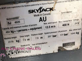 454KG SKYJACK SCISSORLIFT SJ4626 2011 - ACS - picture2' - Click to enlarge
