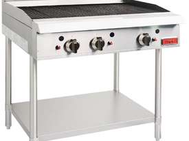 Thor GH104-P - 3 Burner Gas Charbroiler LPG - picture0' - Click to enlarge