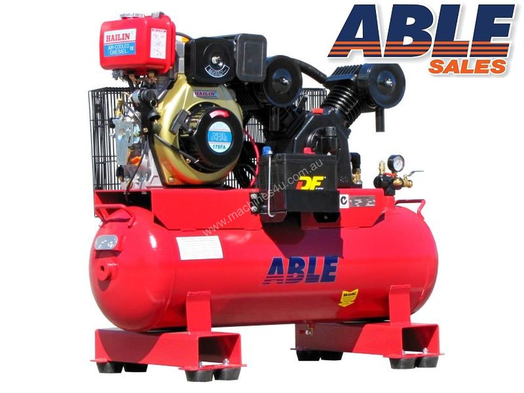 New able sales australia Diesel Air Compressor 7HP 100 Litre 20CFM