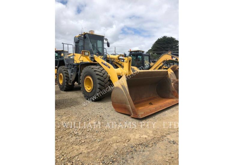 caption KOMATSU LTD. WA430-6 Wheel Loaders integrated Toolcarriers