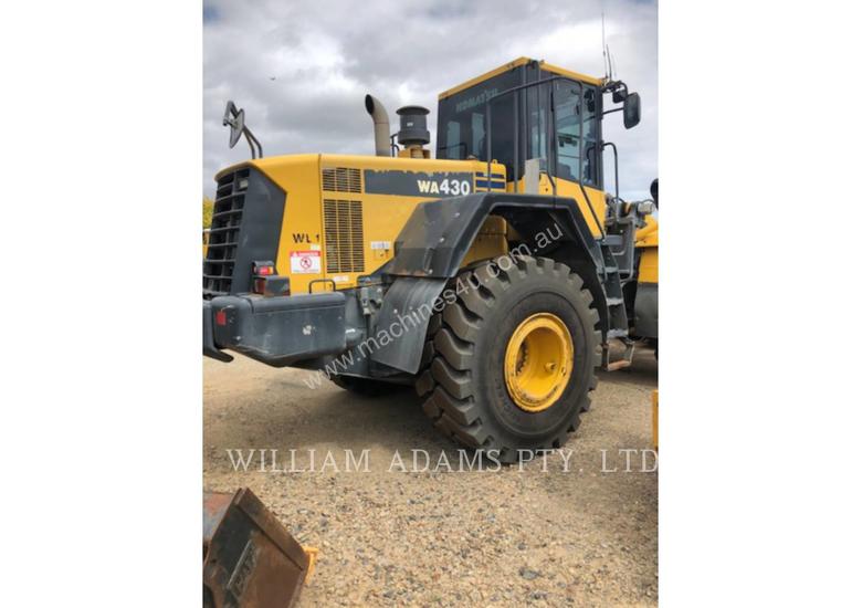 caption KOMATSU LTD. WA430-6 Wheel Loaders integrated Toolcarriers