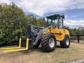 Sold -  6T Volvo Wheel Loader Quick Hitch Forks & GP Bucket Only 686hrs same Size as Cat 906H - picture0' - Click to enlarge