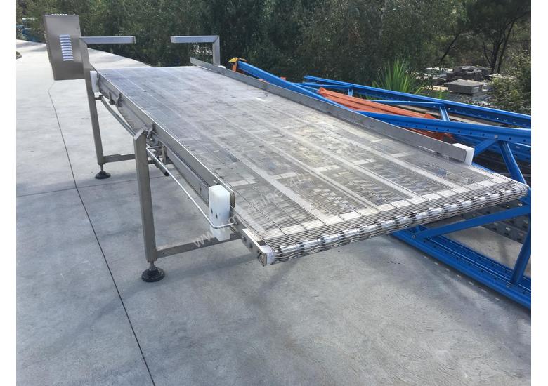 Used Unknown FOOD CONVEYOR STAINLESS STEEL Food Grade Conveyors in