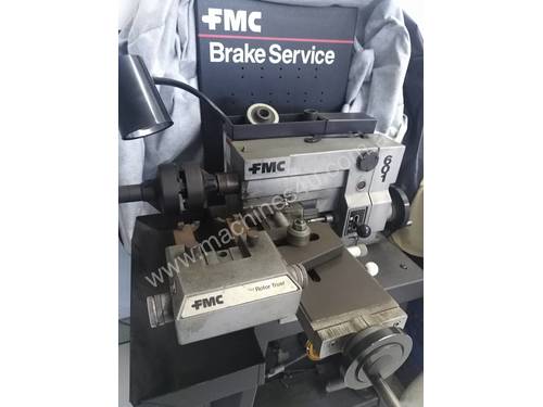 FMC BRAKE LATHE SERVICE MACHINE 
