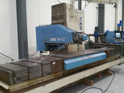 used CNC bed mill