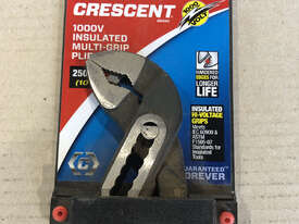 Crescent HV Insulatored Multi-Grip Pliers 1000V  250mm (10 inch) CHV410 - picture1' - Click to enlarge